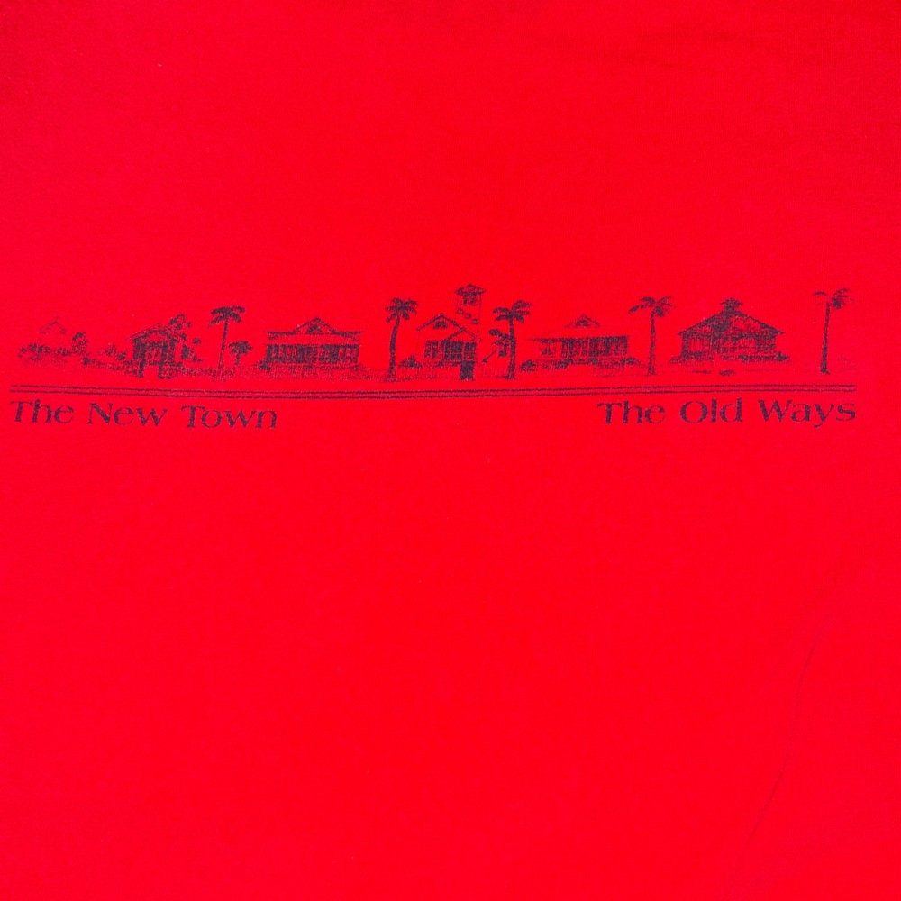 Red SEASIDE tee Large - Picture 5 of 5